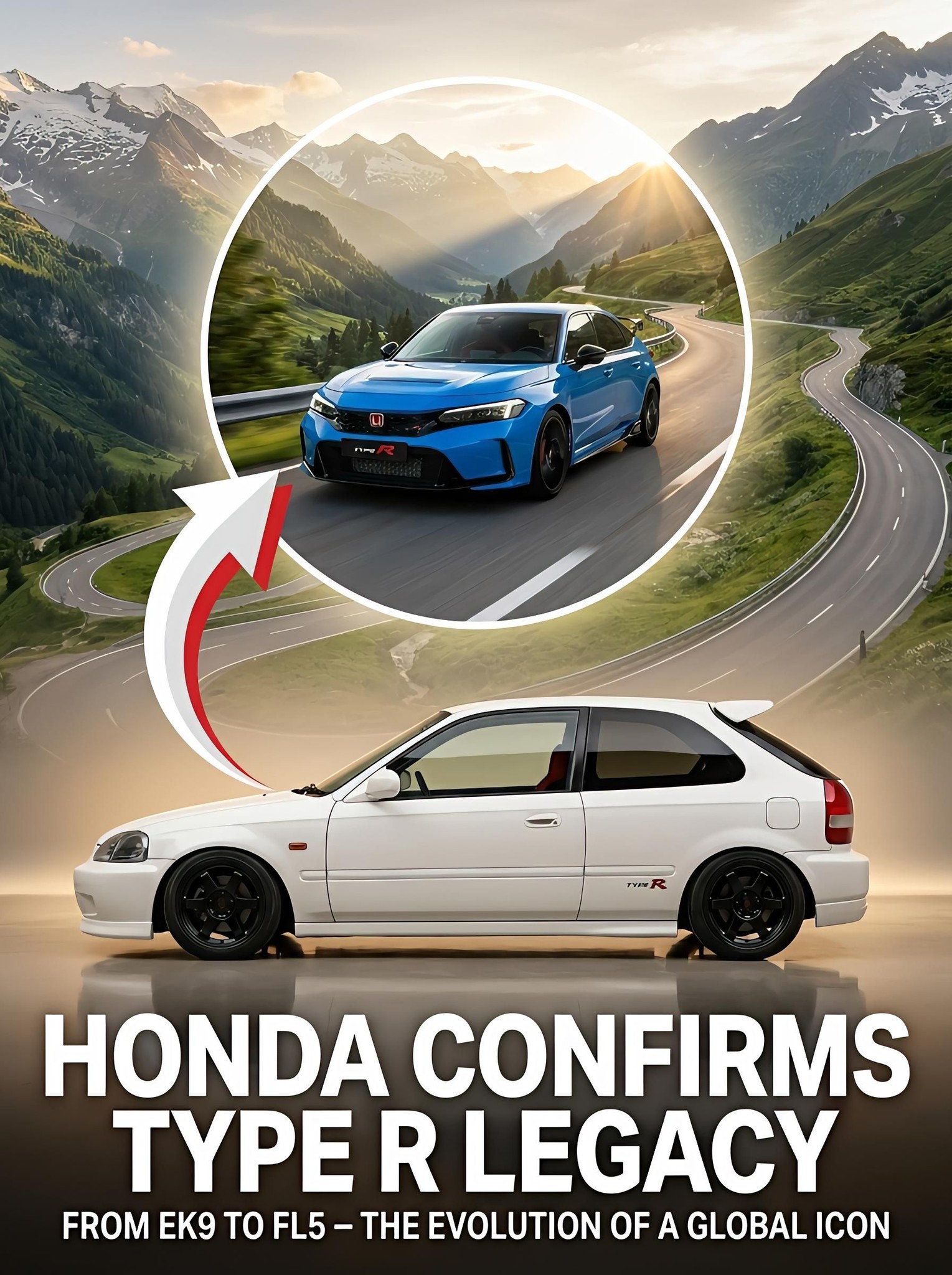 Honda Civic Type R 2005 vs. 2023 – JDM Hot Hatch Evolution