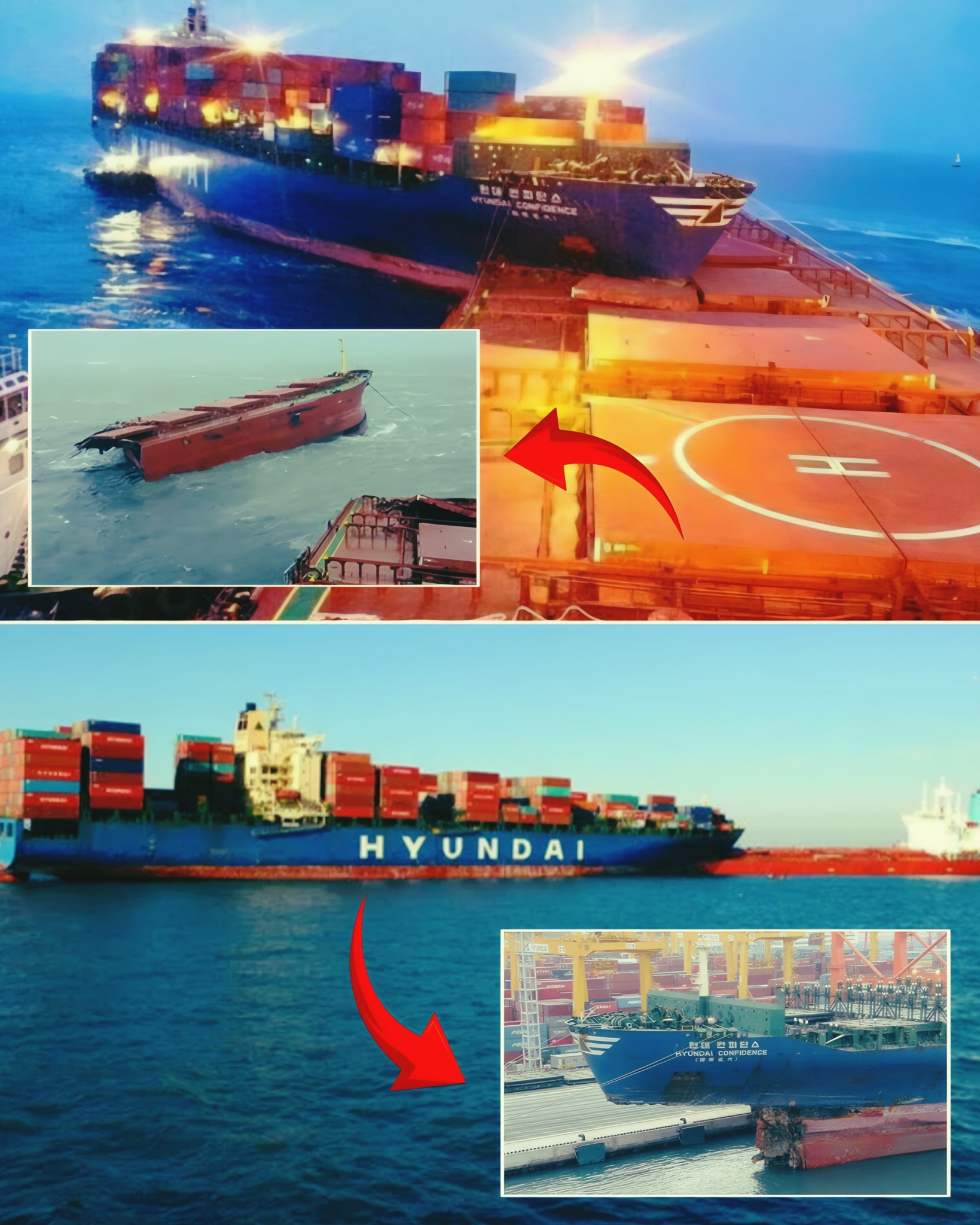 Naval - When Two Massive Ships Crashed After Confusing Radio Messages ...