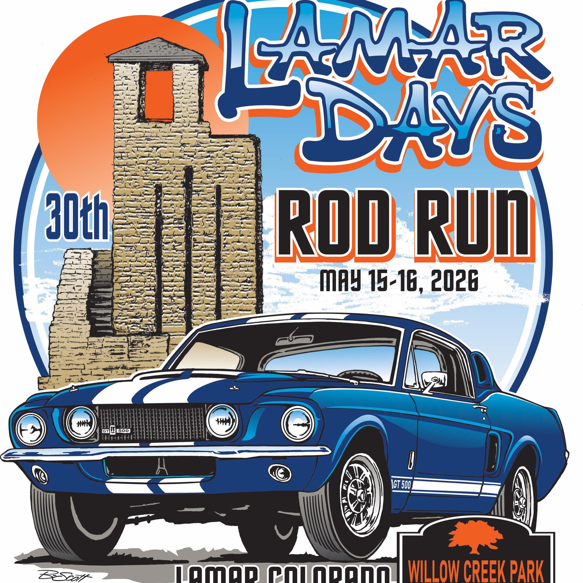 Blow up Car will be at 3pm May 16, 2026 at Lamar Days Rod Run Willow ...