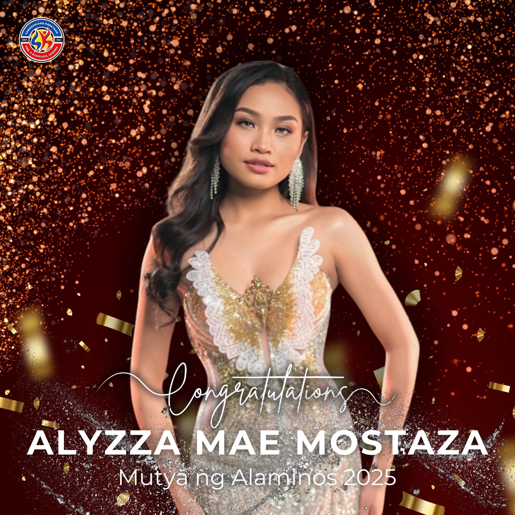 👑 Crowned and Radiant! 👑 Congratulations to Alyzza Mae Mostaza, our ...