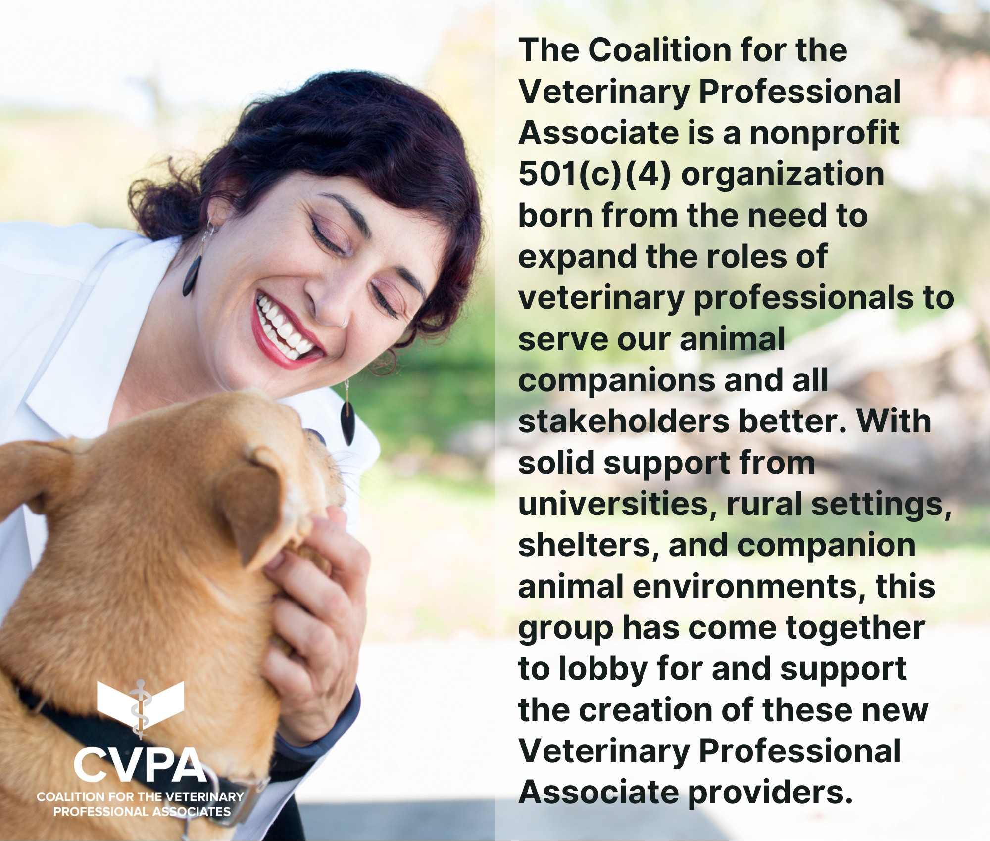 The Coalition for the Veterinary Professional Associate CVPA | Wimberley TX
