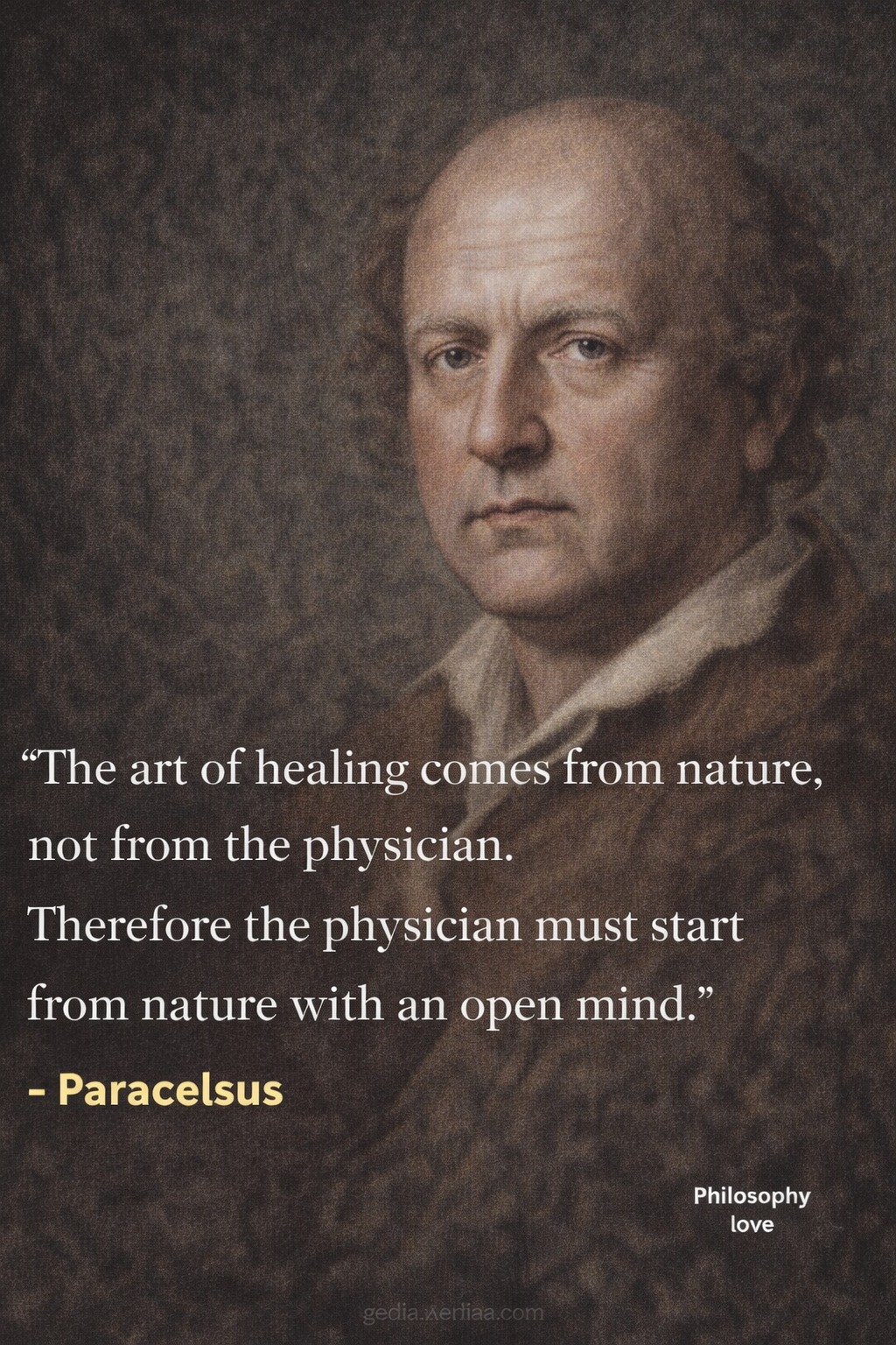 Philosophy Love - Paracelsus / . . . . 