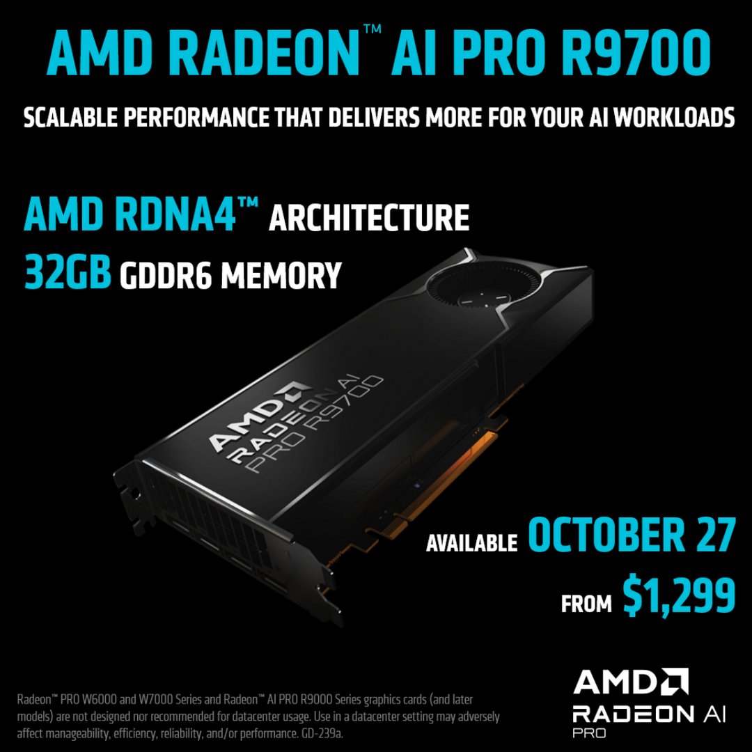 Vmodtech - กราฟิกการ์ด AMD Radeon AI PRO R9700... | Facebook