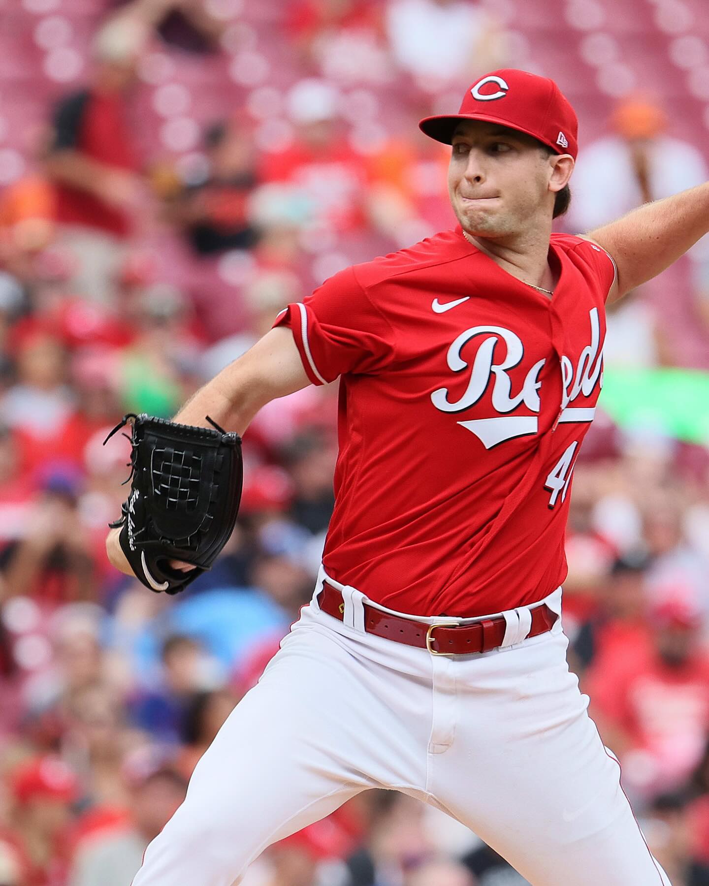 Nick Lodolo in his return to the mound. 5.1 IP 5 H 4 ER 1 BB 2 K #Reds
