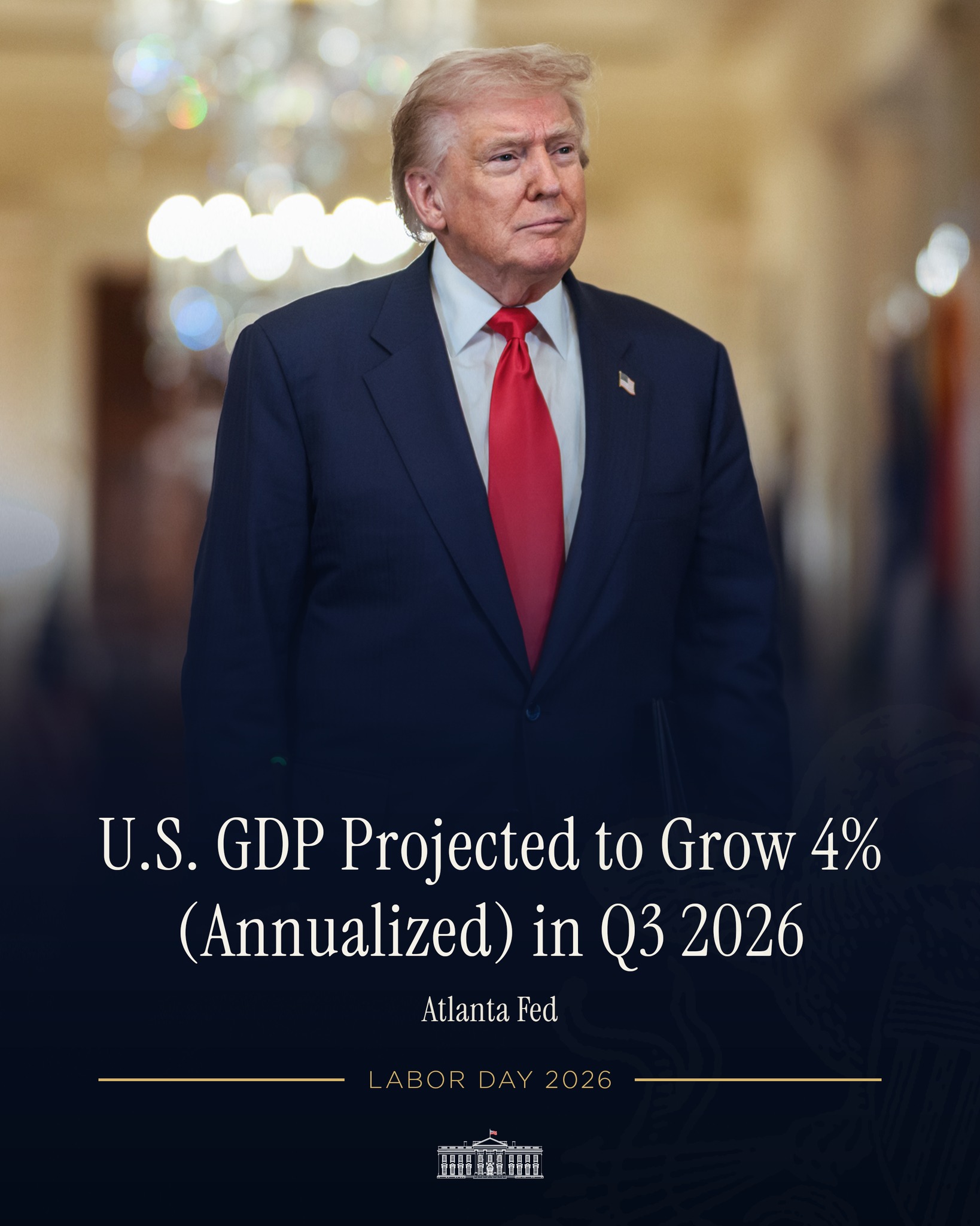 SURGING AMERICAN GDP. ✓🇺🇸