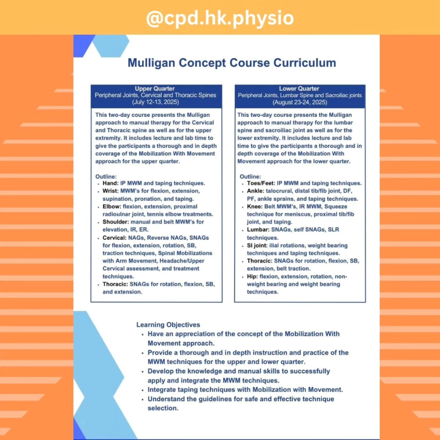 CPD HK Physio