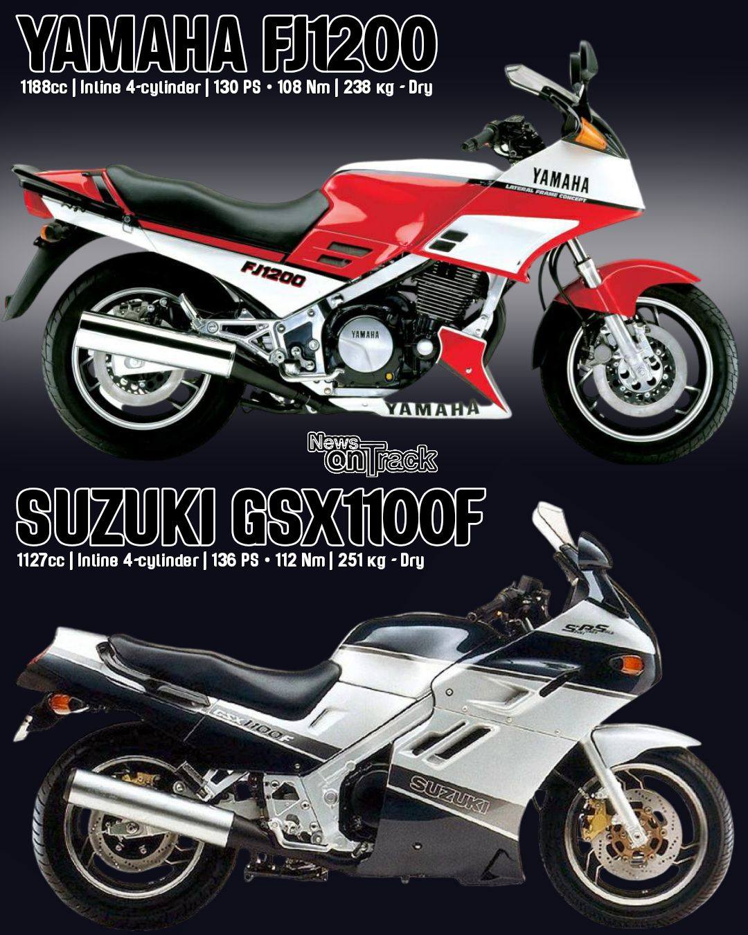 Battle lines in the late-1980s sport-touring war were drawn with