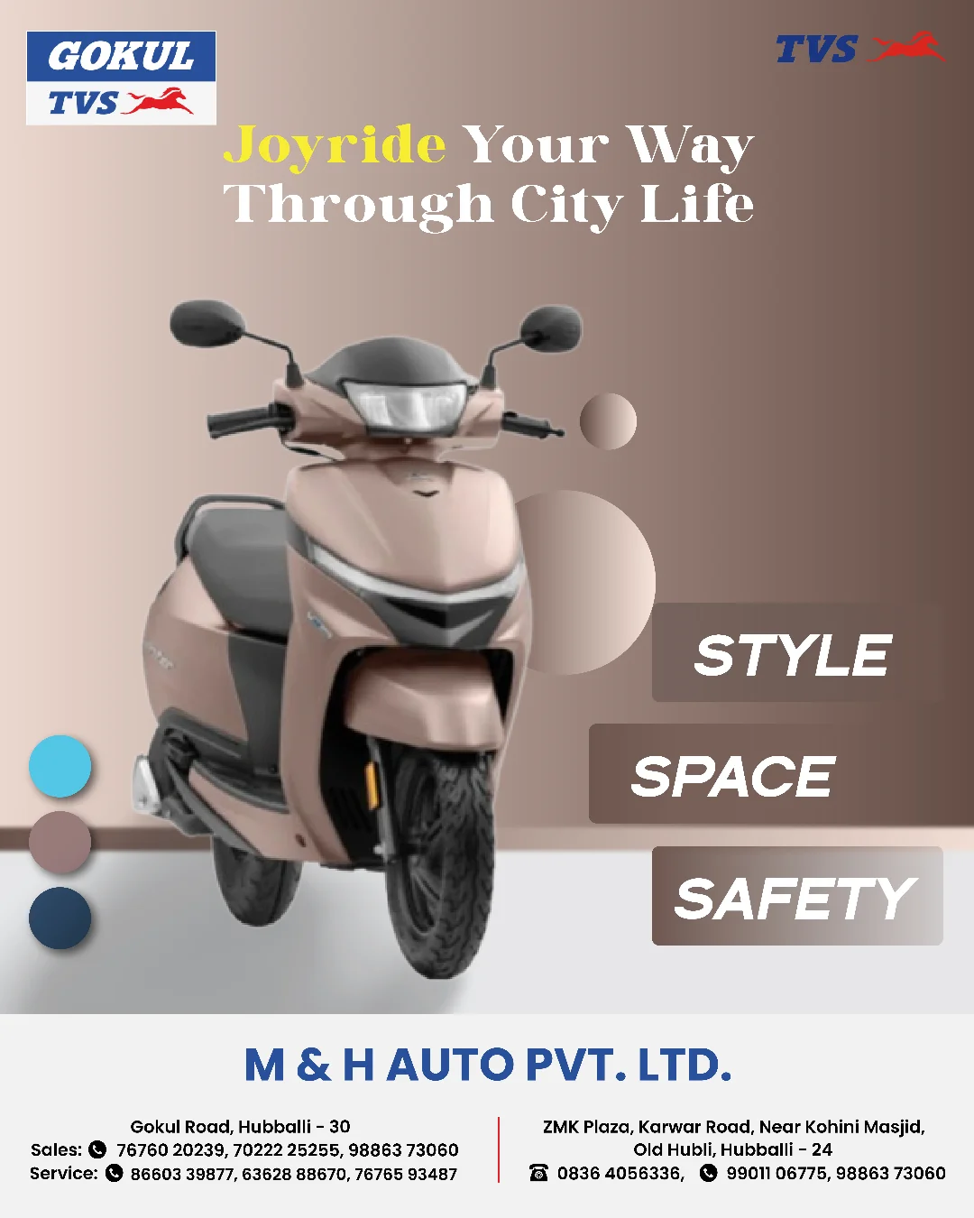 Classy on the outside, Smart on the inside.. The TVS Jupiter