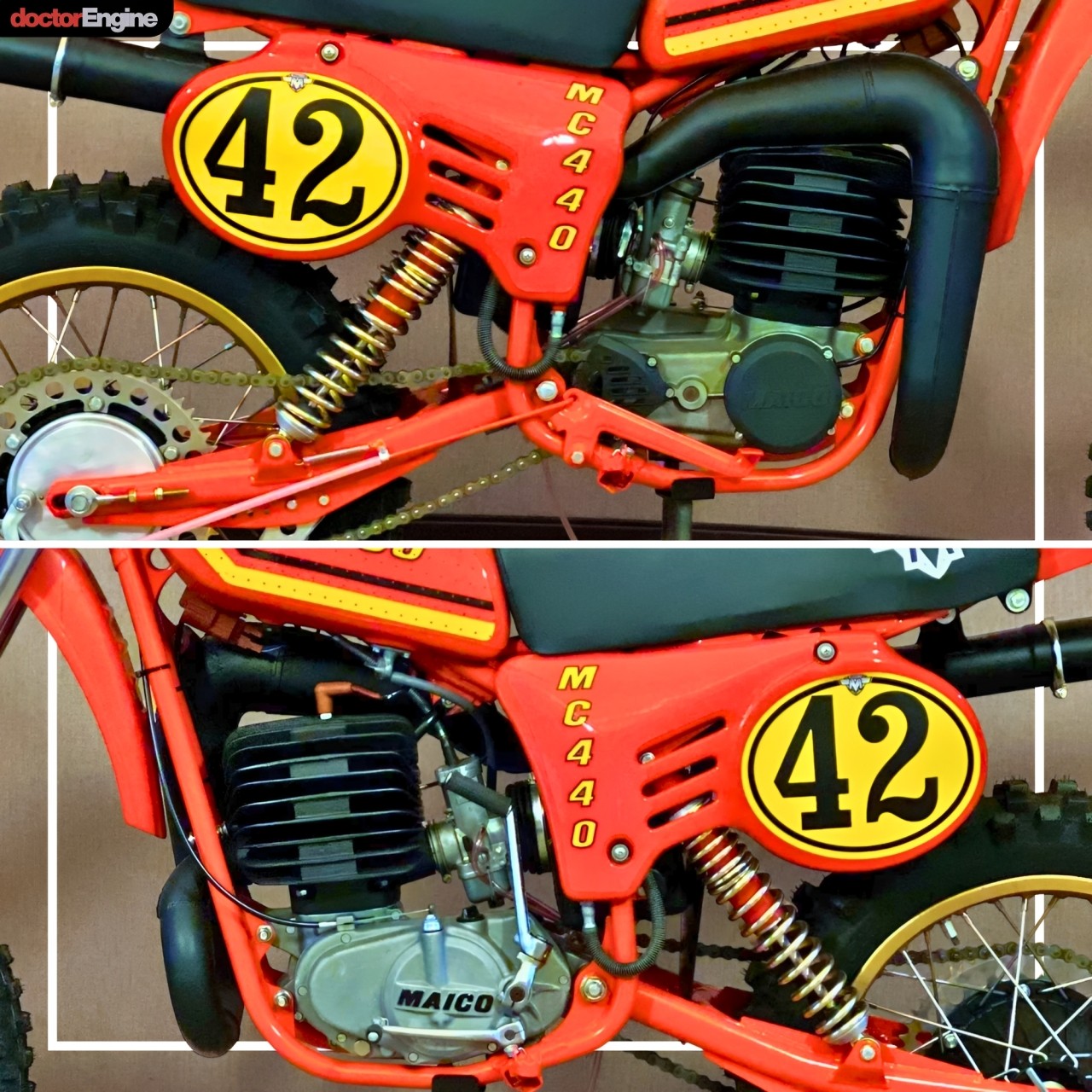 In the early 1980s… there was one motocross bike riders both loved