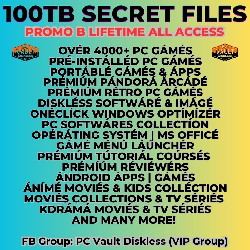 PC Vault Diskless