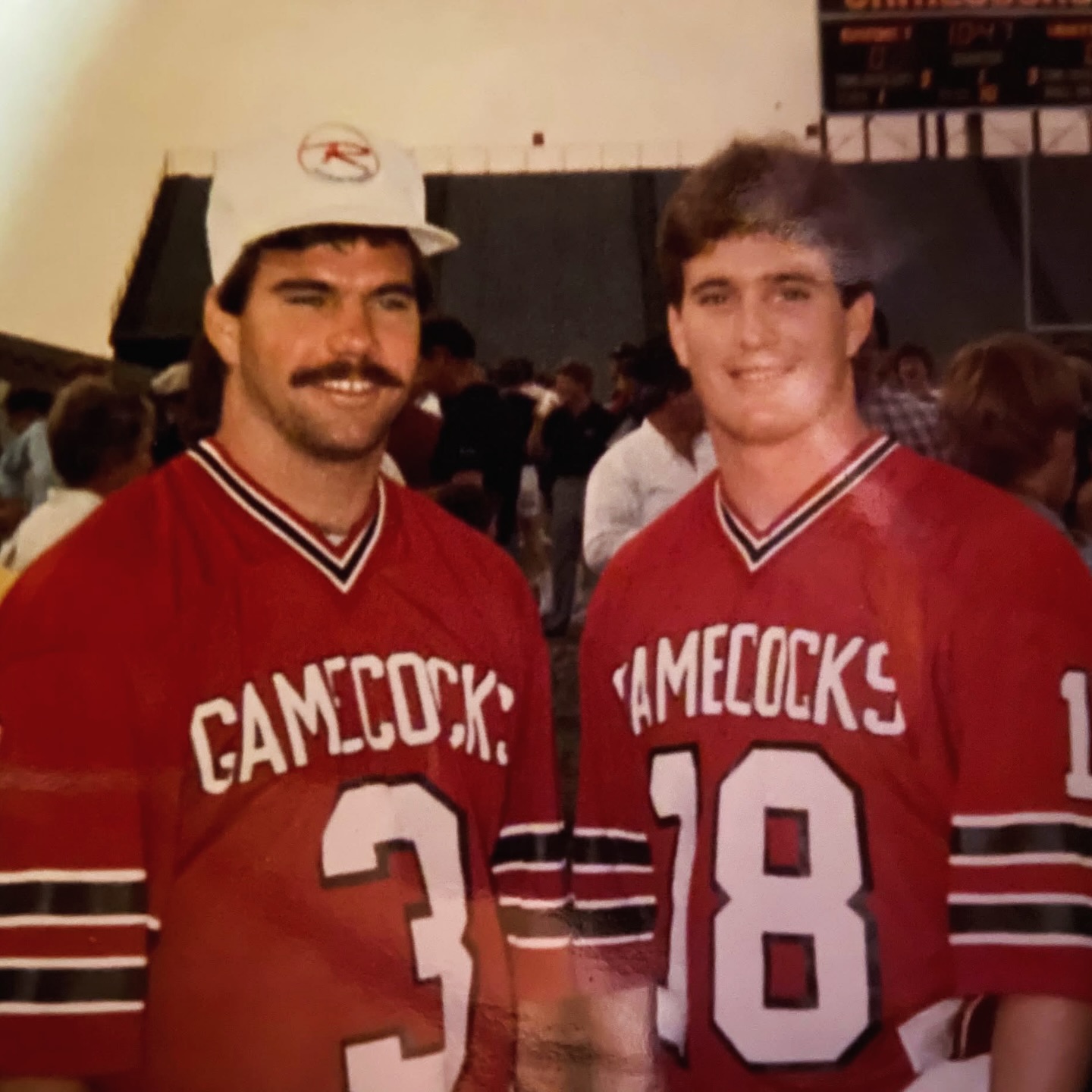 Orry - Back when me & Ricky played ball for the Gamecocks. We roomed ...