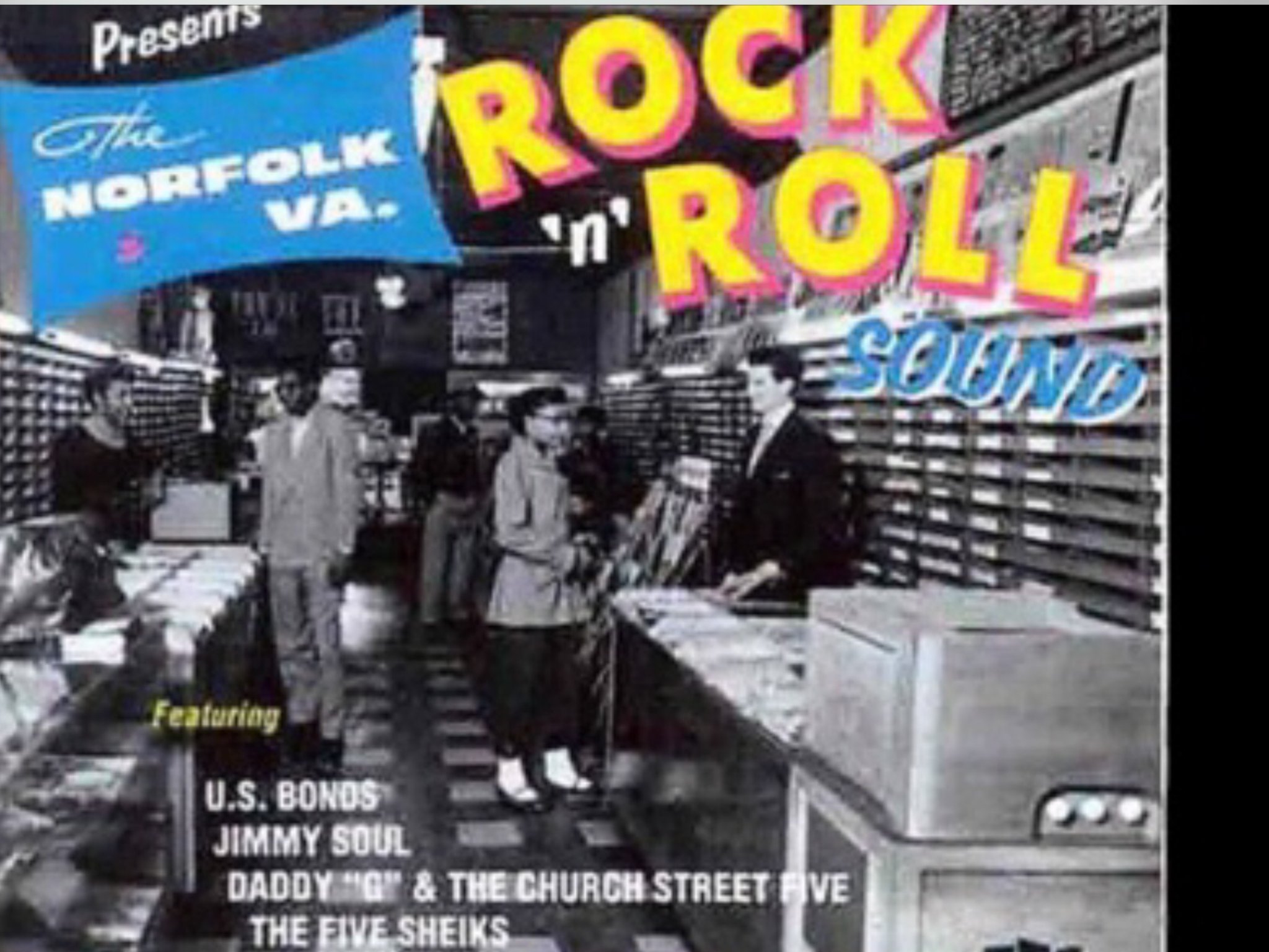 V.A.『OUR SONGS』SOUND MAKERS PRESENTS 廃盤 What is the name of The Norfolk Sound record shop in Norfolk, VA?