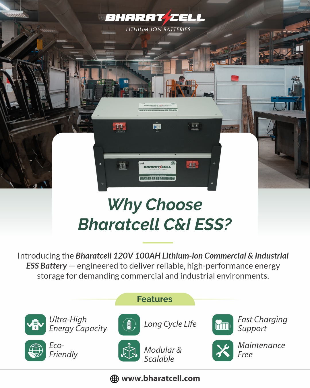 Power your business with smarter energy storage. ⚡🔋 The