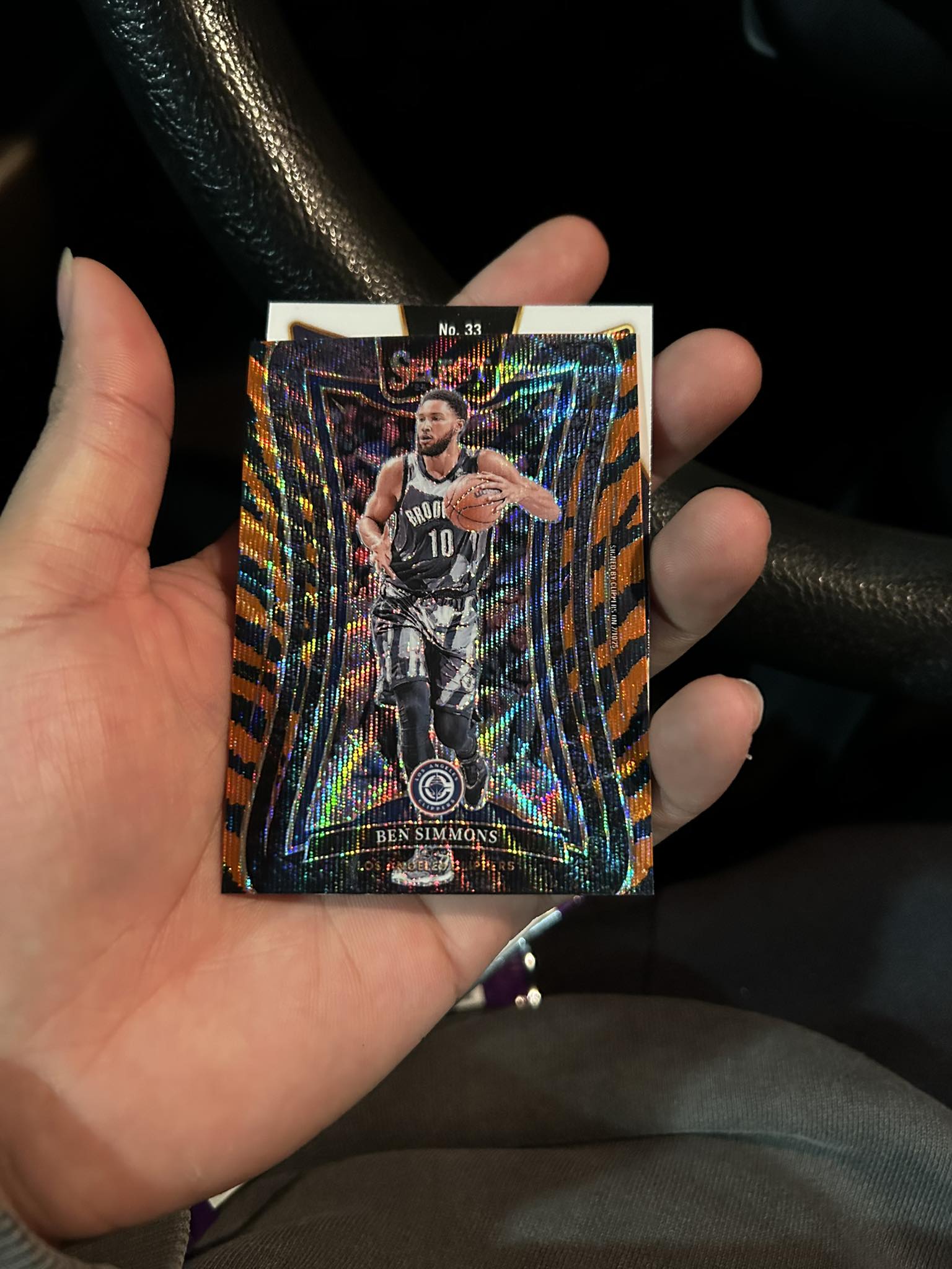 Nonsense is pulling a ultra rare tiger prizm but it