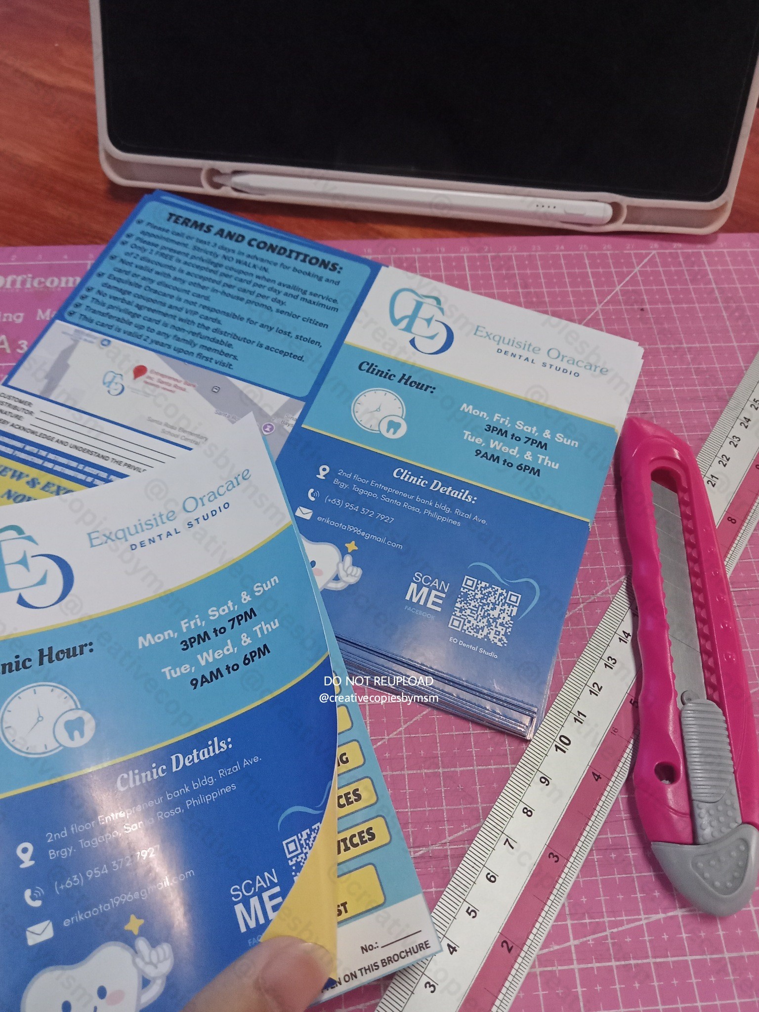 Creative - 50 pcs booklet type brochure for dental clinic🦷 Template ...