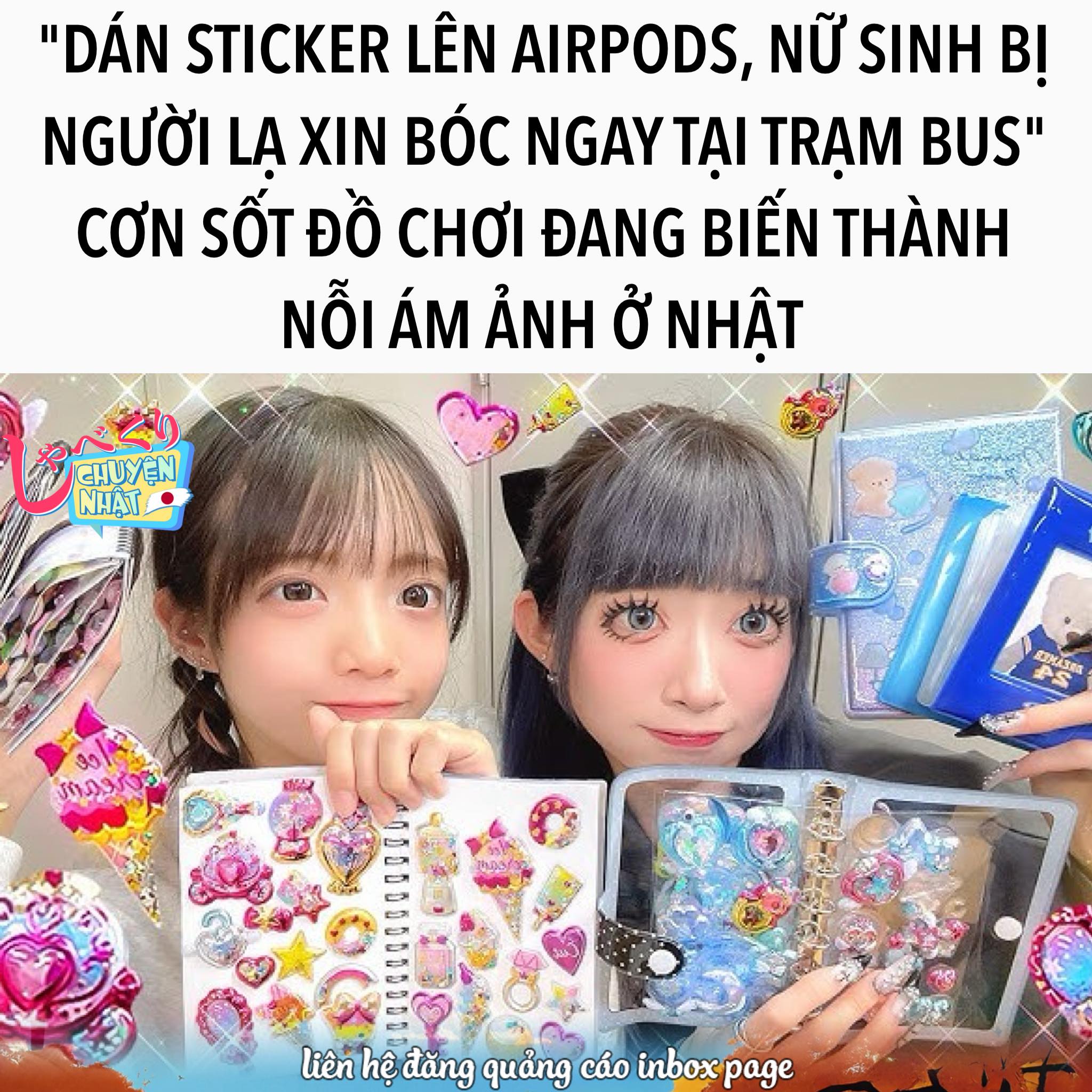 Shabe - Cơn sốt sưu tầm sticker nổi 3D 