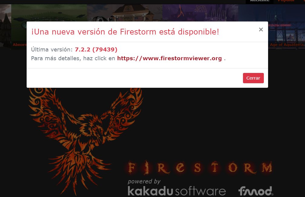 Second Life Hispanos | Esta versión actualiza Firestorm con los cambios ...
