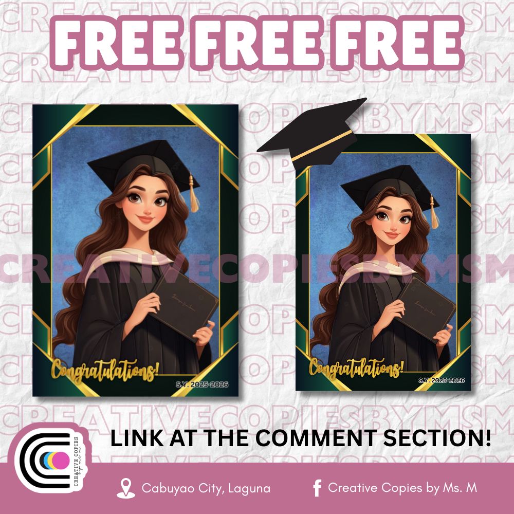 Creative - 🖨️: Graduation Standee ‼️click SEE MORE for link‼️ PHYSICAL ...