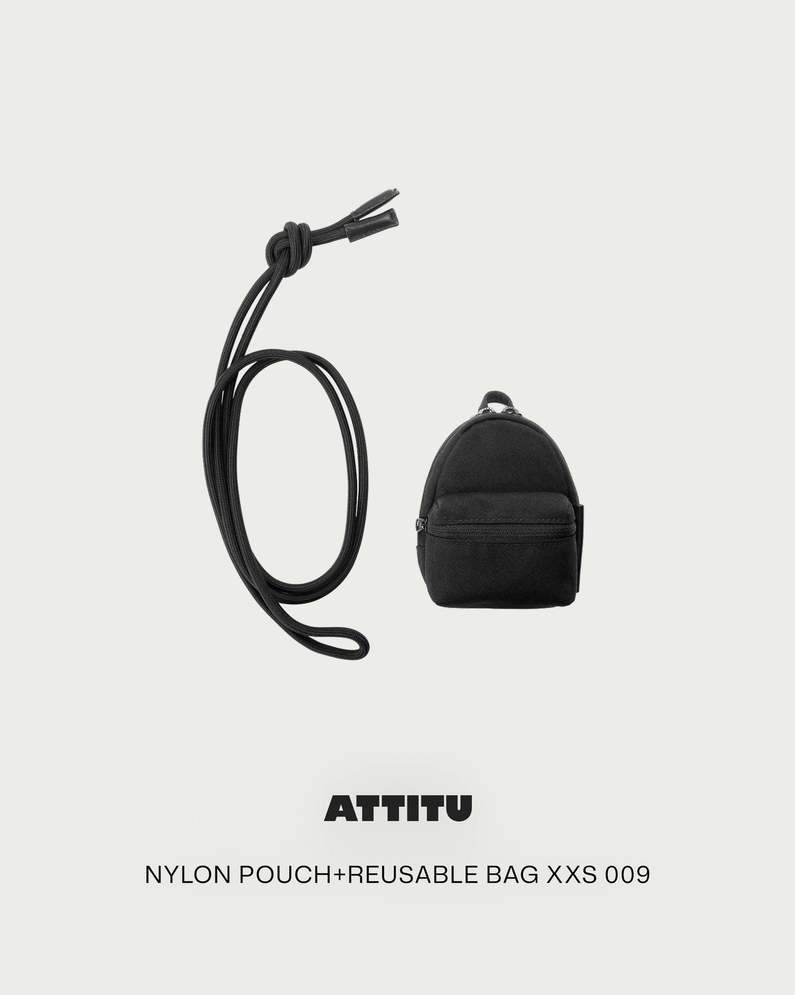 Item: NYLON POUCH+REUSABLE BAG XXS 009 Now available online and in