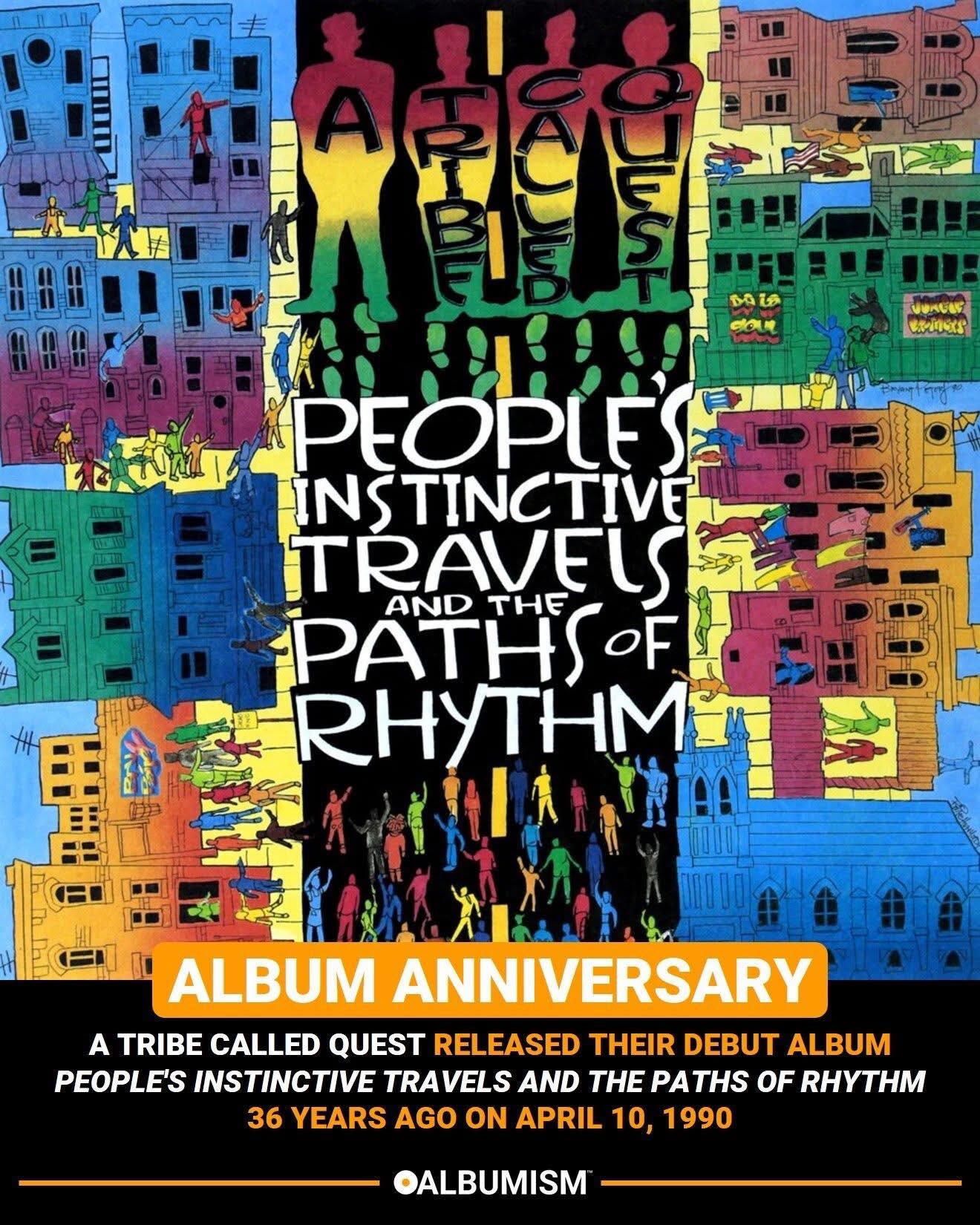 A Tribe Called Quest ファーストアルバム 1990US On this day in 1990, A Tribe Called Quest released their debut