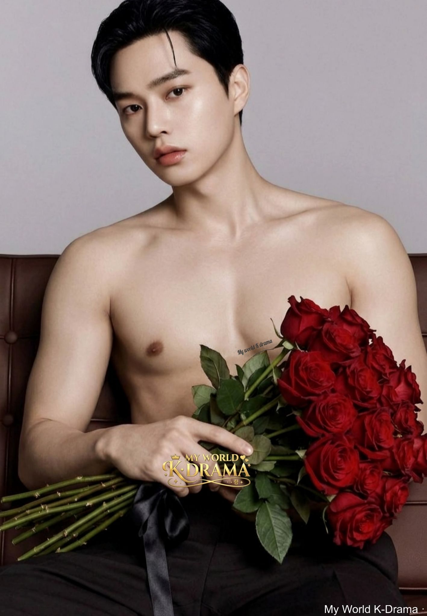Song Kang has a special gift… roses for all his fans ❤️ 🌹 Who's