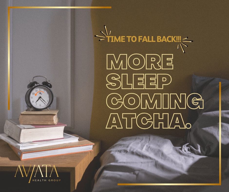 Aviata - ⏰ Time to Fall Back! A friendly reminder to set your clocks ...