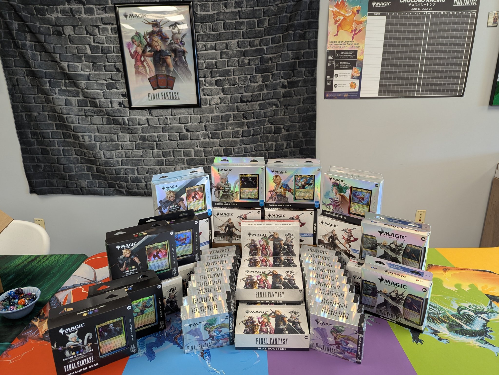 costco mtg commander bundle final fantasy Magic The Gathering CommanderKit Counter Blitz Bu  The Toys Squad Cast powerful spells Costco's Final Fantasy Commander bundle