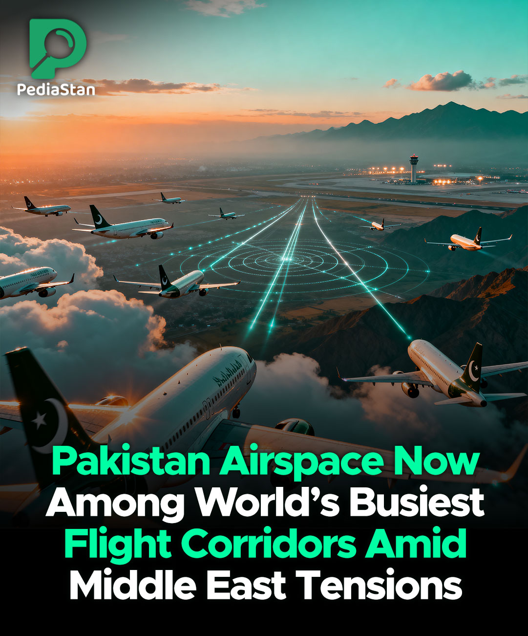 Pediastan - Pakistan’s airspace has become one of the world’s busiest ...