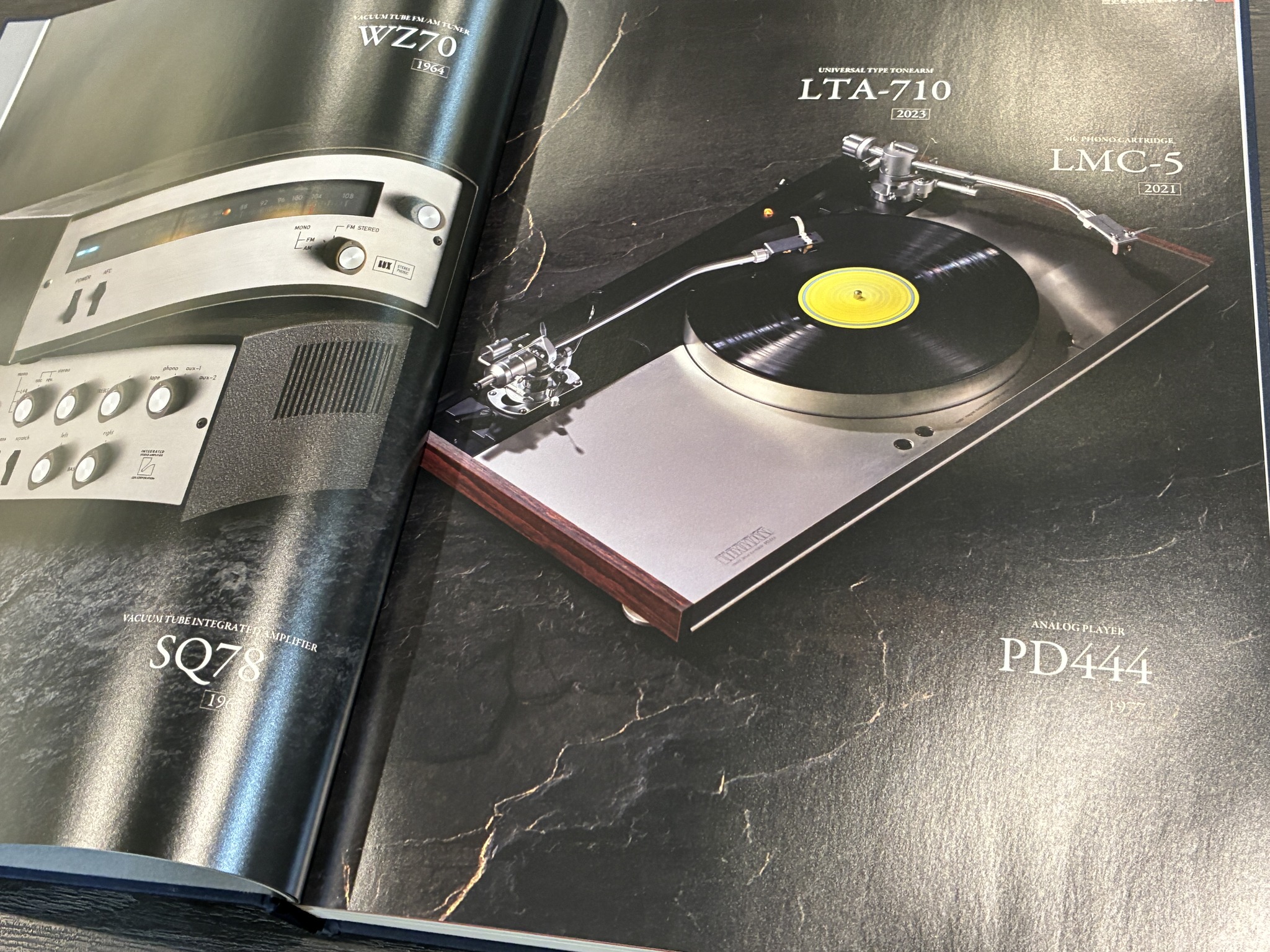 LUXMAN様より100周年を記念するメモリアルブックを頂きました～!! 昔