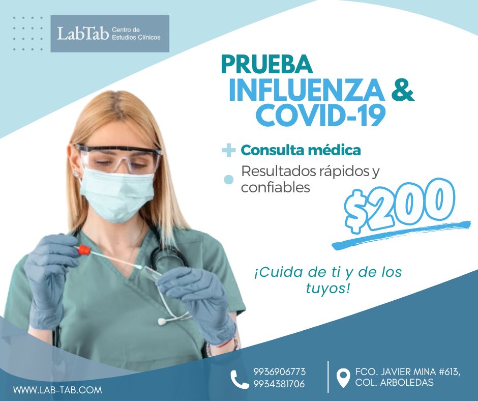 LabTab - 🤧 ¿Tienes síntomas como fiebre, tos o dolor de... | Facebook