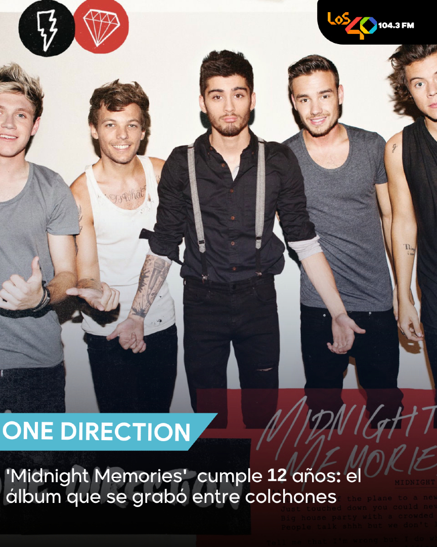 Los - 🎉 #HoyEnLaHistoria 🎉 “Midnight Memories” de One Direction cumple ...