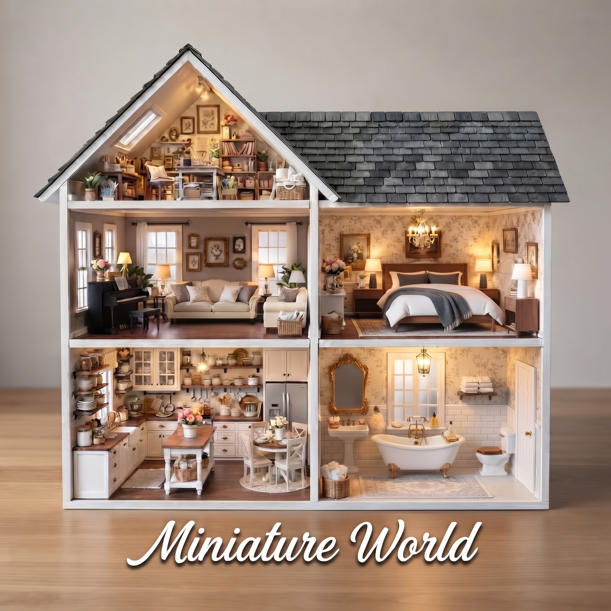 Miniature World - Behind these grand wooden doors lies an... | Facebook