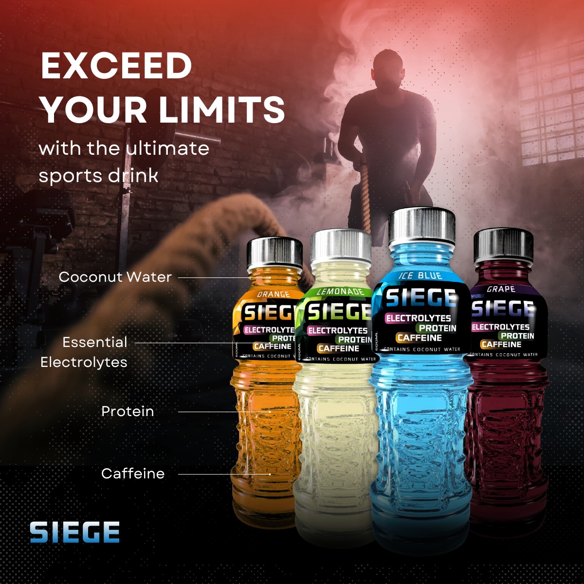 Push the limits with Siege: the... - Concept Beverages | Facebook