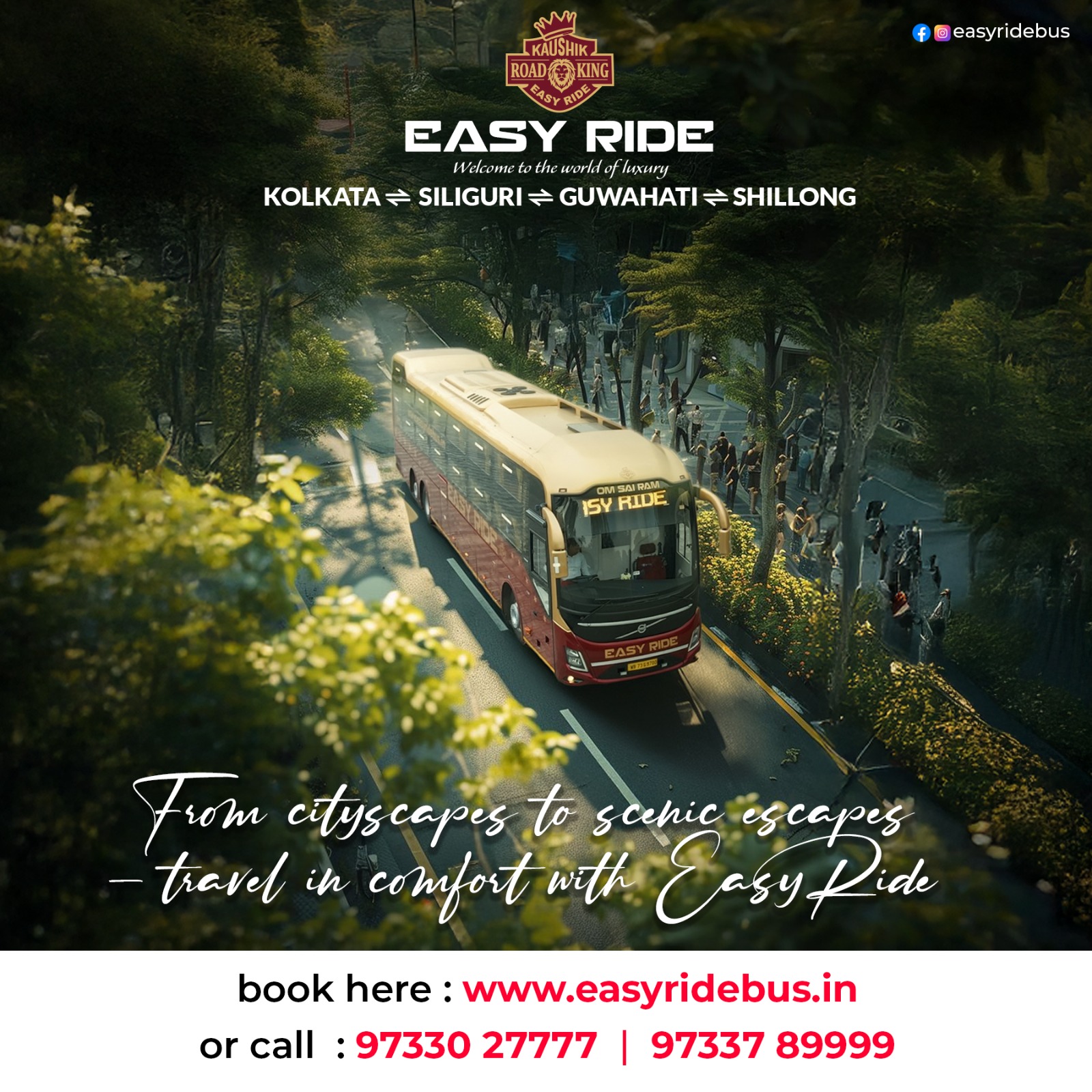 Easyride Bus | Siliguri
