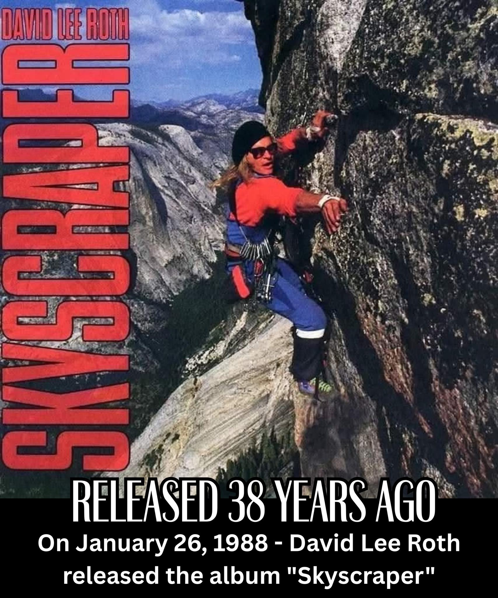 On this day in 1988, David Lee Roth released the album 