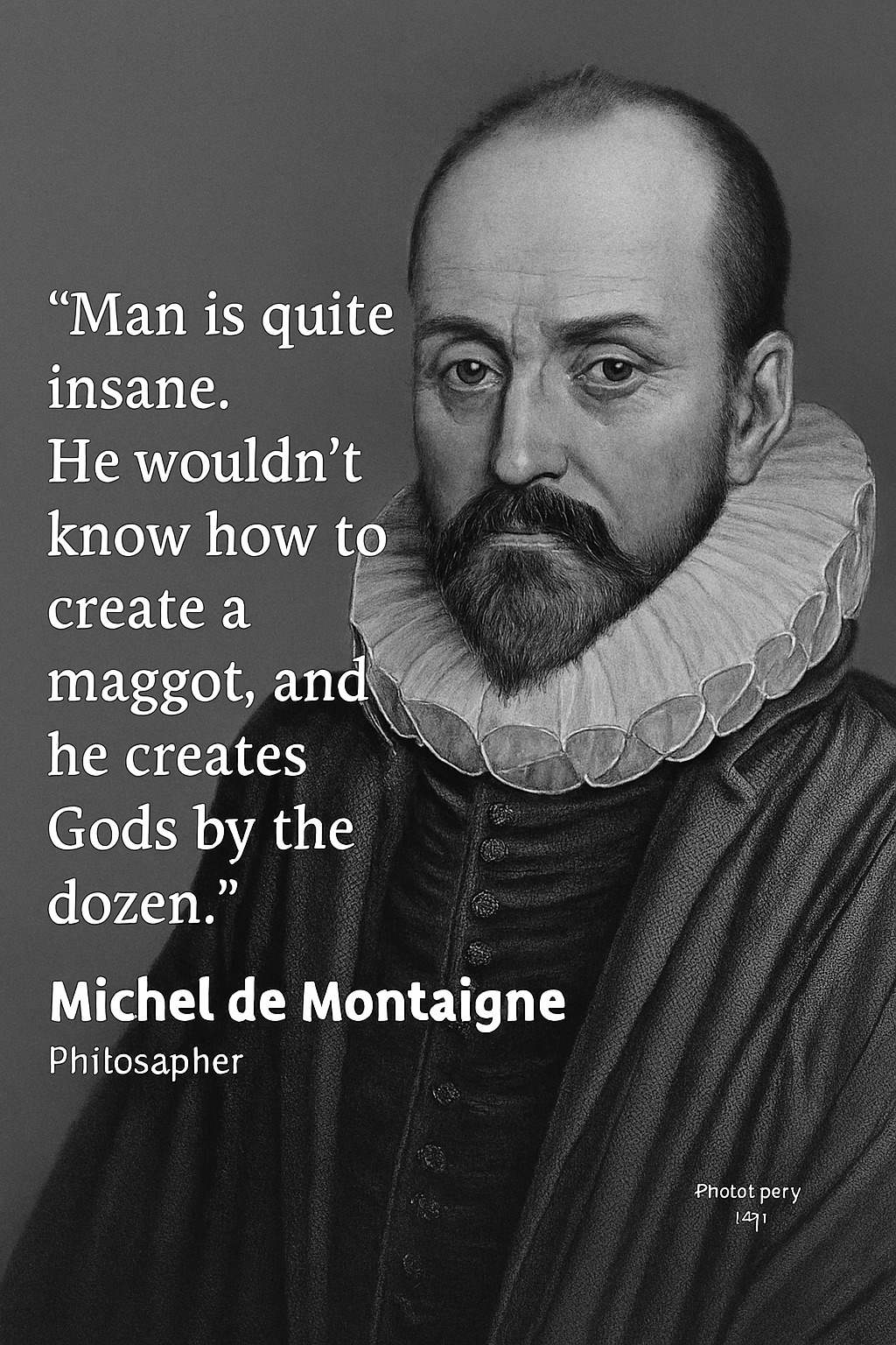 Philosophy - Michel de Montaigne / . . . . 
