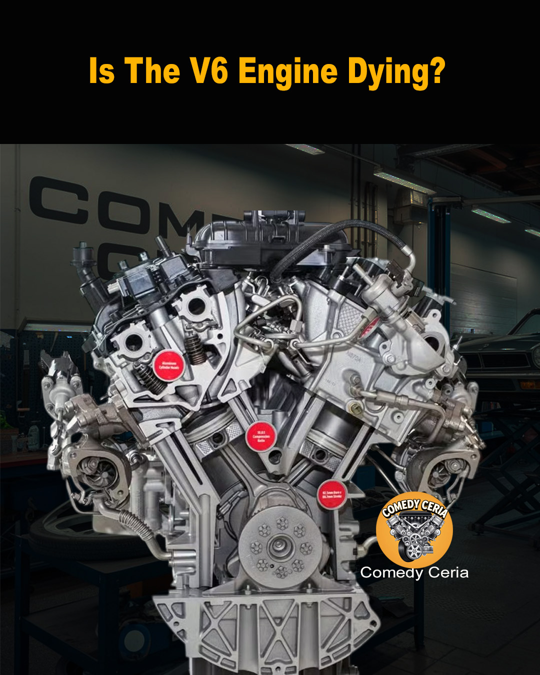 Comedy - The V6 engine is slowly disappearing… and not everyone is ...