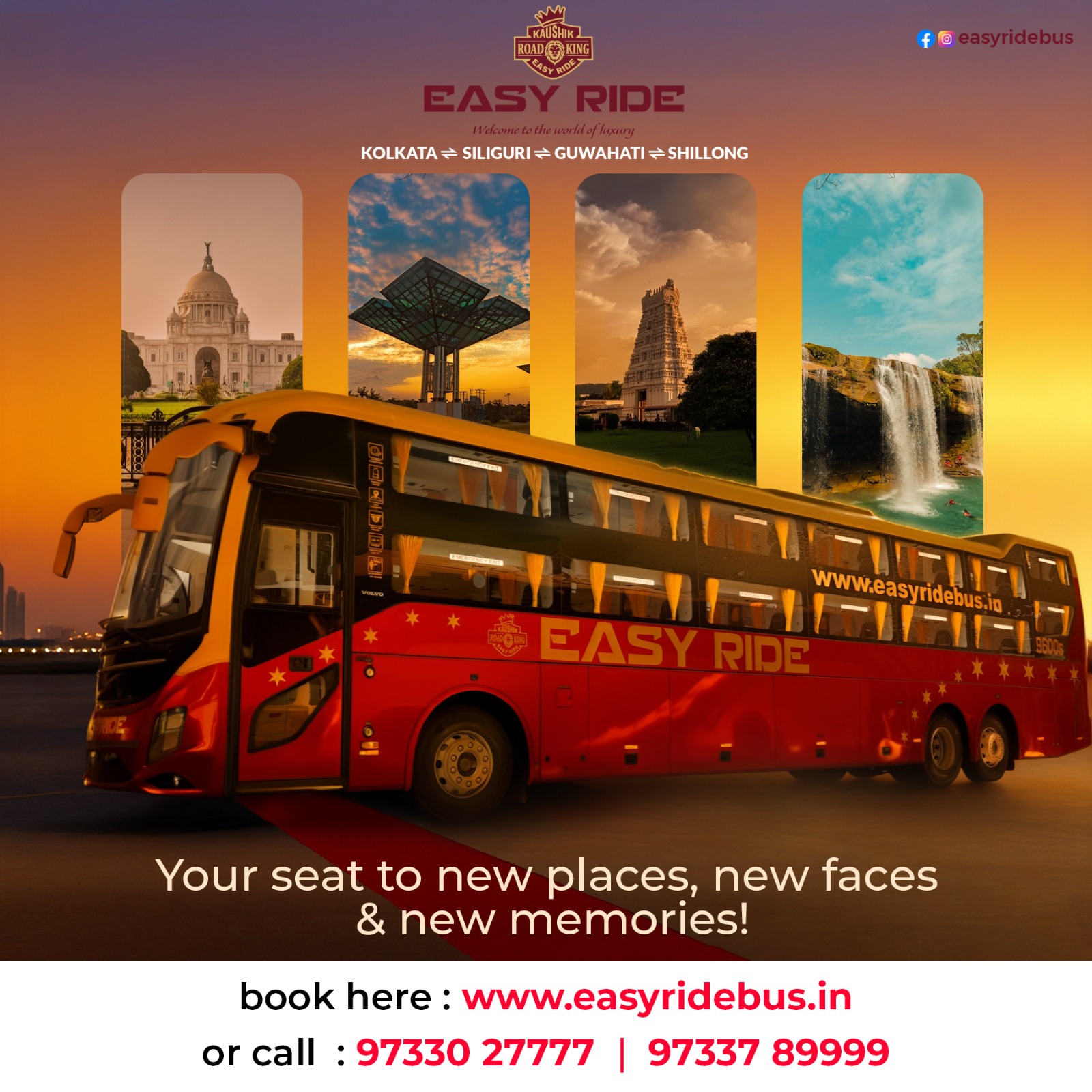Easyride Bus | Siliguri