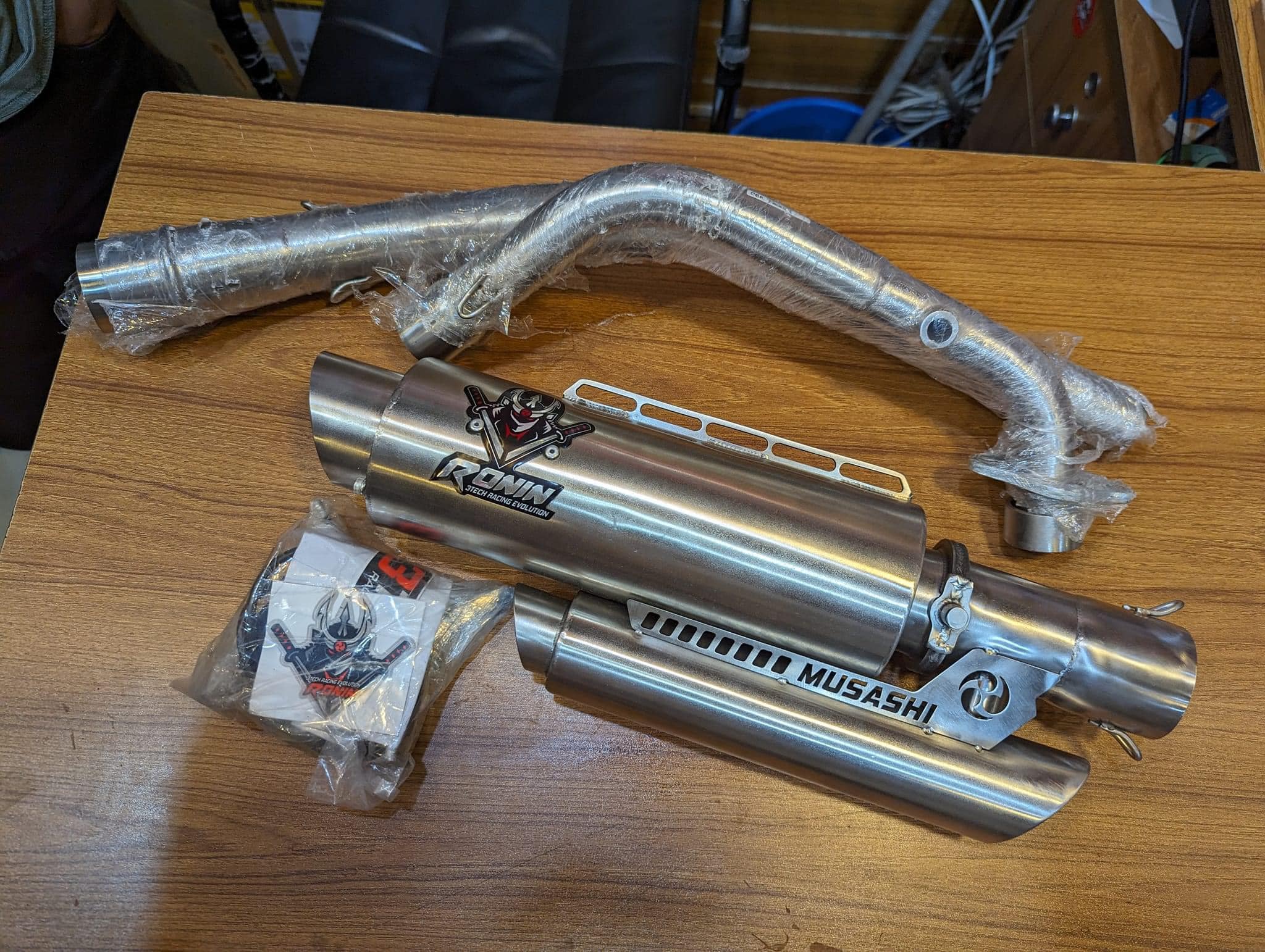 RONIN MUSASHI RE-STOCKED💯 Full system performance exhaust with