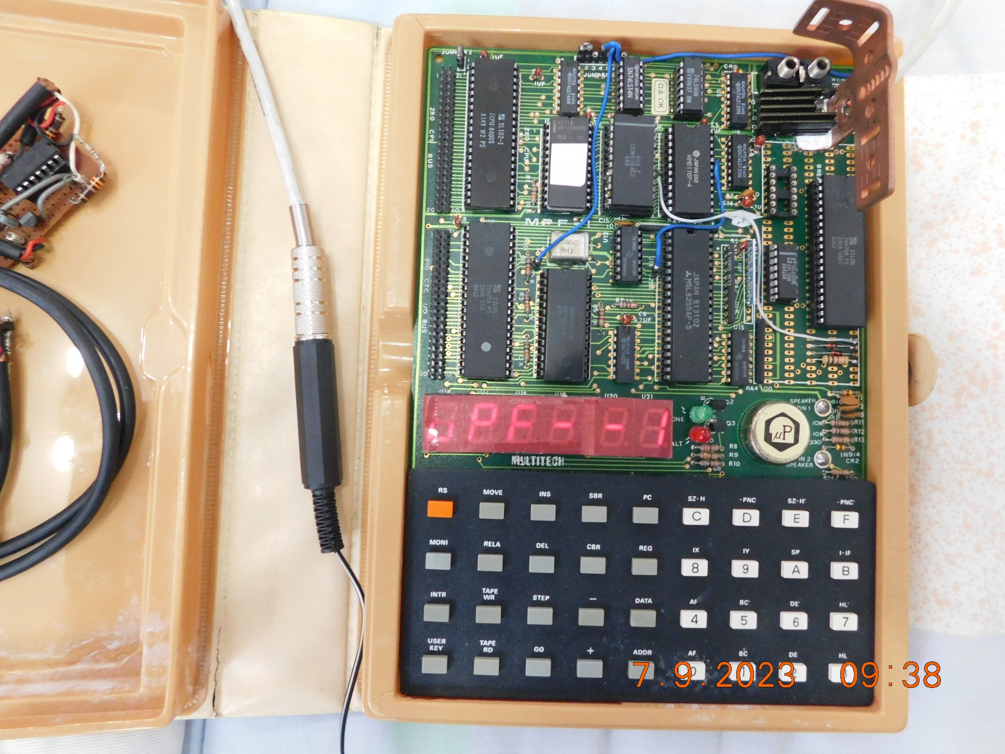 I have an MPF-1, MULTITECH, Z80 based. It came from the factory