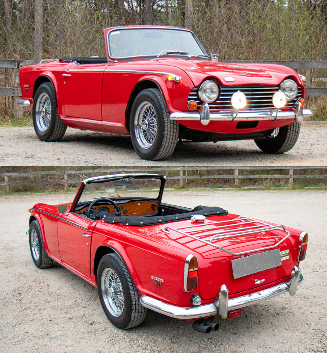 Classic - 1968 Triumph TR250 – A rare and stylish British roadster that ...