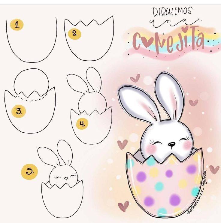 Dibujos cute paso a paso 😍🖍️🎨 - El Rincón del Dibujo