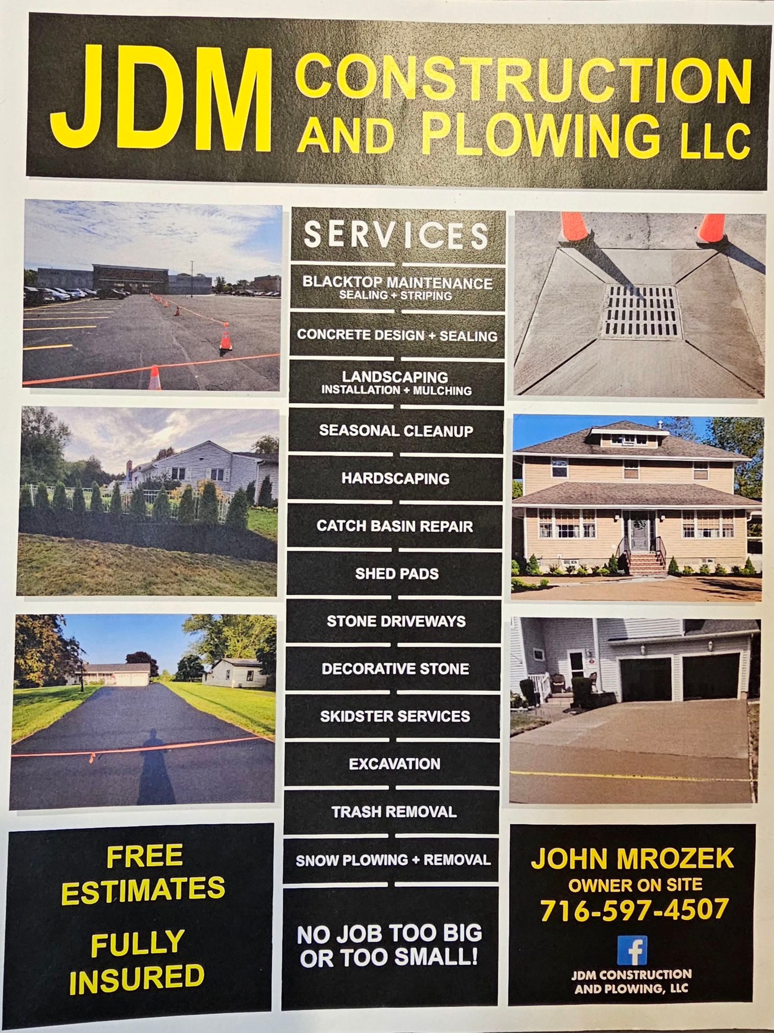 JDM Construction &... - JDM Construction & Plowing,LLC.