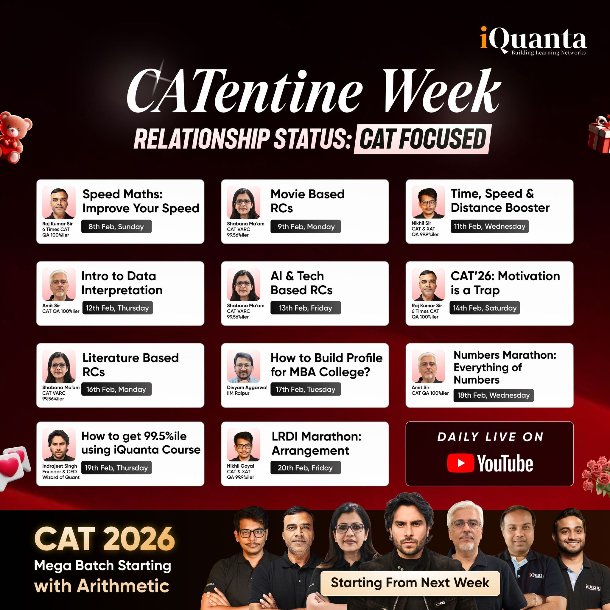iQuanta CAT 2026 Batch | Facebook