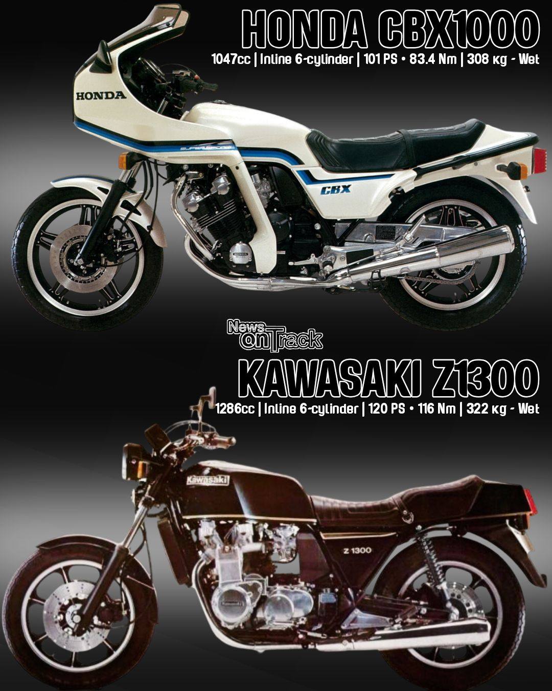 The transition of the Honda CBX1000 from 1980 to 1981 remains one
