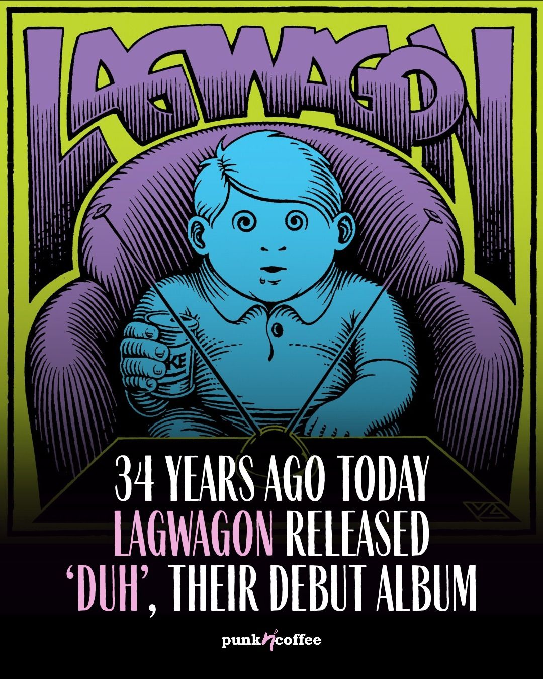 Lagwagon released debut album Duh in October 1992