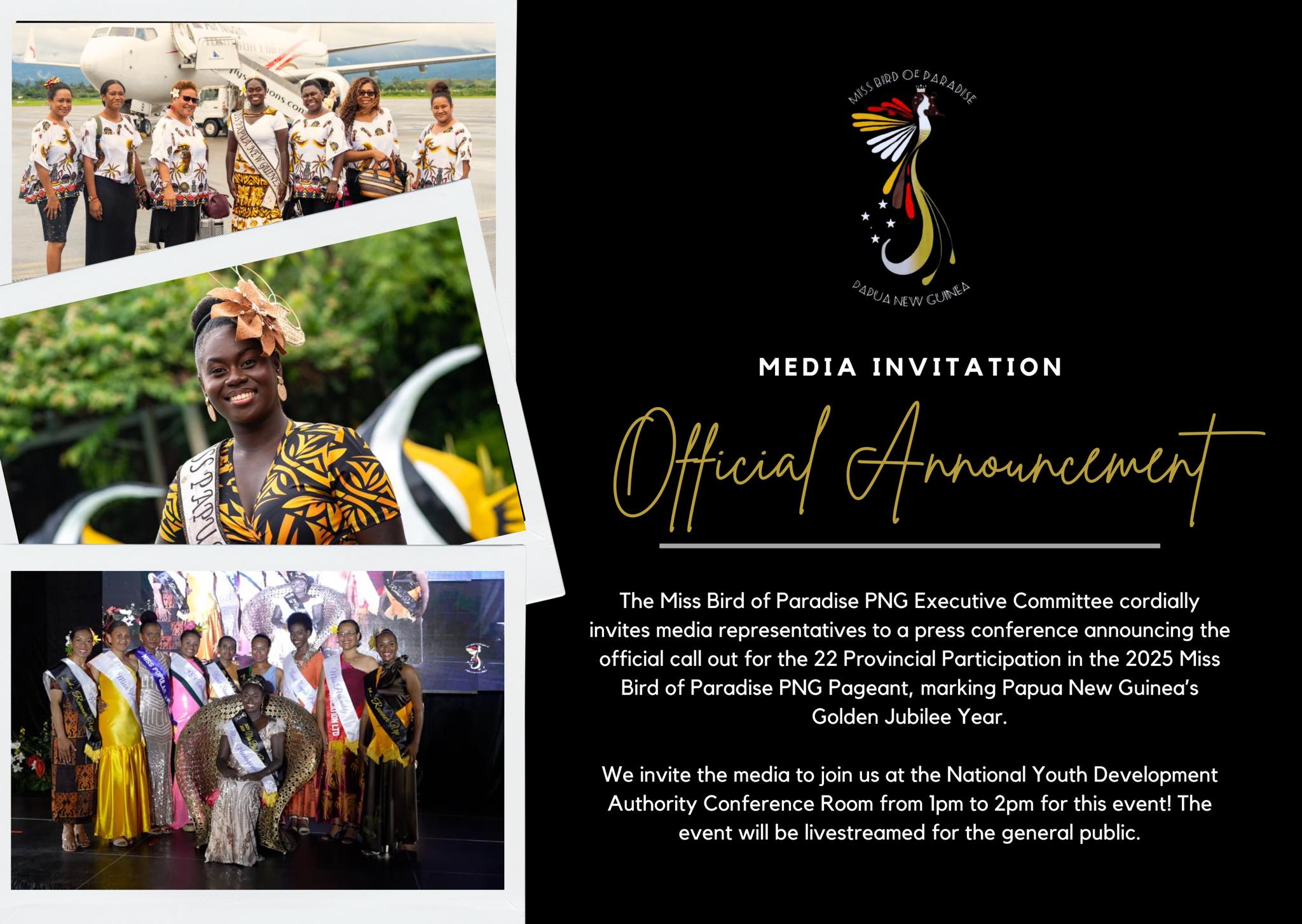 Miss Bird of Paradise Papua New Guinea