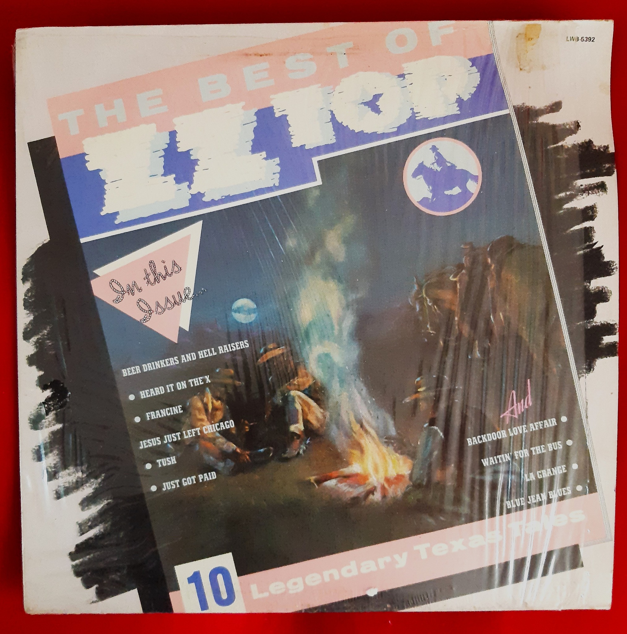 ZZ Top – Afterburner 1985 RCA Music Service edition manufactured