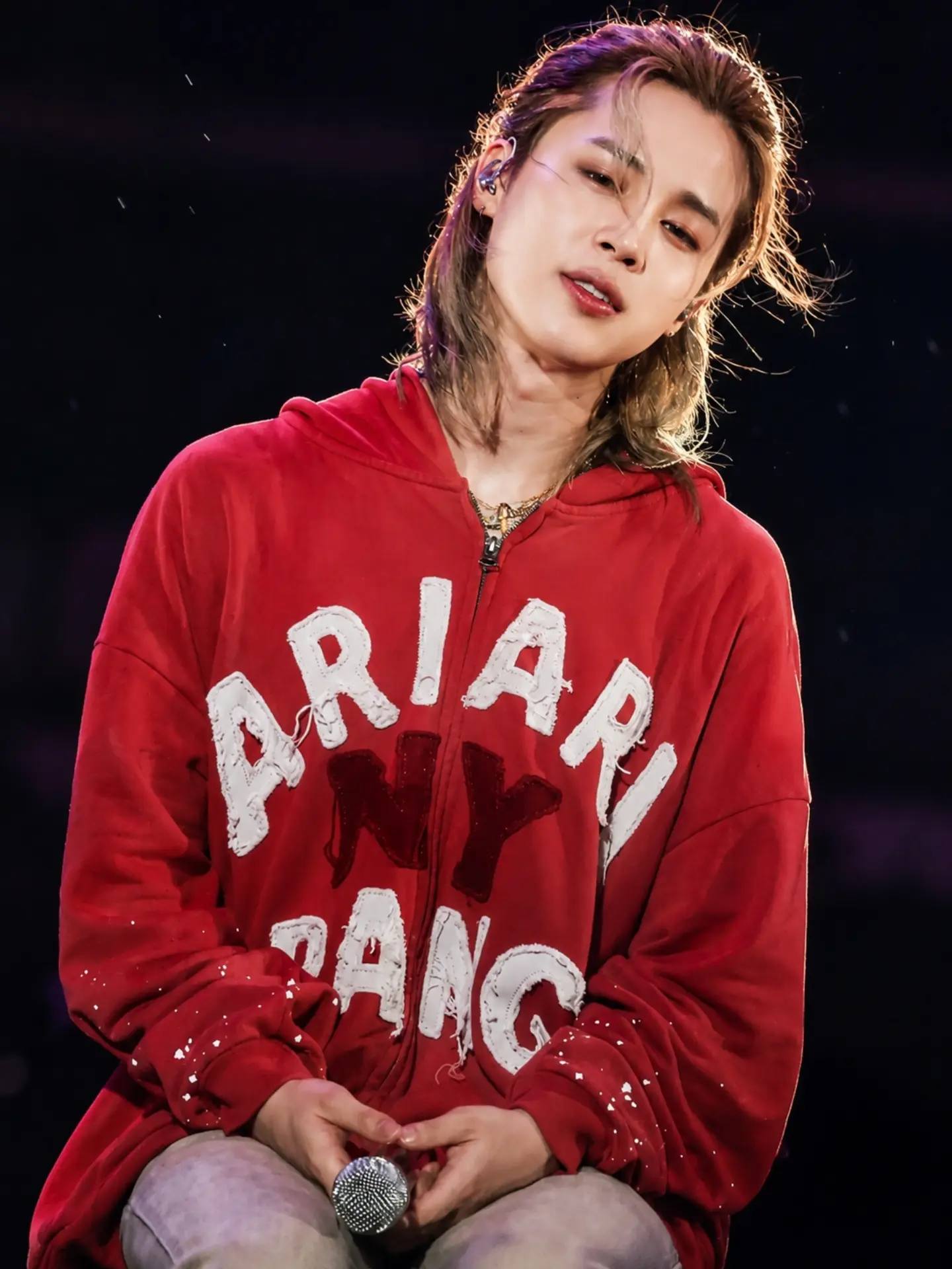 Park Jimin in Red ♥️ is so Breathtaking 😍