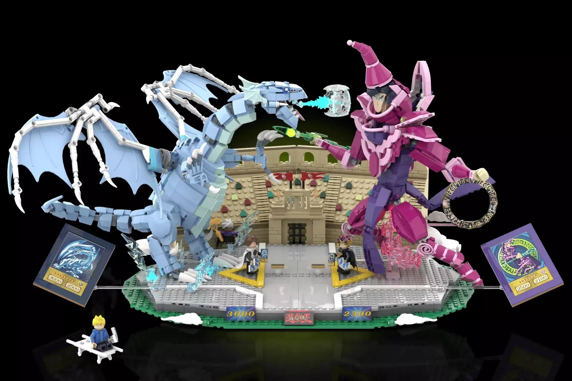 Lego Yu-Gi-Oh Blue-Eyes White Dragon set entry